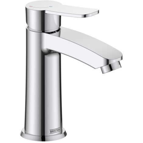 Bristan Appeal Eco Start Basin Mixer Tap with Clicker Waste - Chrome