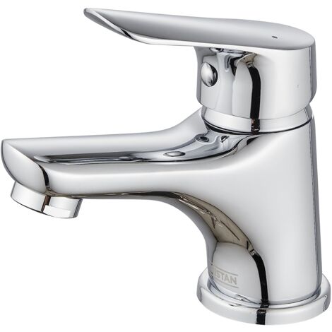 Bristan AST BAS C Aster Miscelatore Lavabo con Piletta Clicker, Cromato