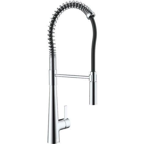 Bristan Axla Professional Pull Out Hose Kitchen Sink Mixer Tap Chrome