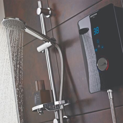 main image of "Bristan Bliss Electric Shower, 10.5kw, Black"
