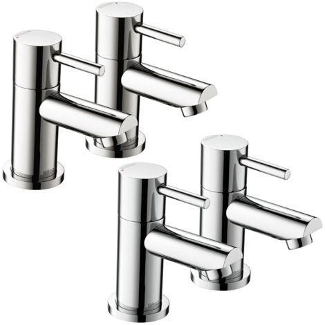Bristan Blitz Basin Taps and Bath Taps - Chrome