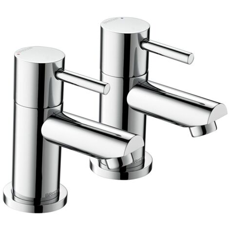 Bristan Blitz Bath Taps Pair - Chrome