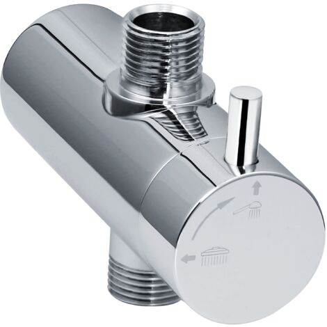 Bristan C SDIVR C Contemporary Rear-fed wall mounted diverter