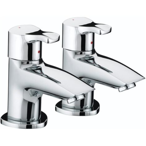 Bristan Capri Bath Taps - Chrome Plated
