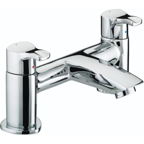 Bristan Capri Chrome Bath Filler Taps - CAP-BF-C