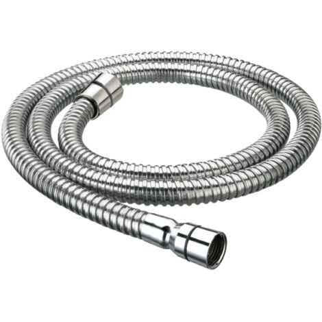 Bristan Chrome 2m Standard Bore Cone to Cone Shower Hose - HOS-200CC01-C