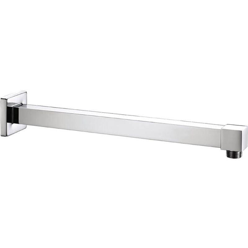 Square Wall Mounted Shower Arm 330mm Length - Chrome - Bristan