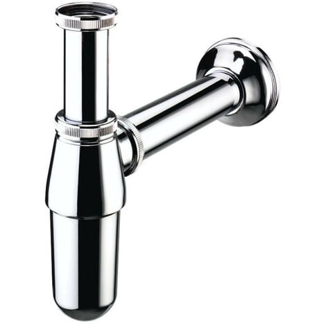 Bristan Chrome Luxury Basin Bottle Trap - W-BT-C