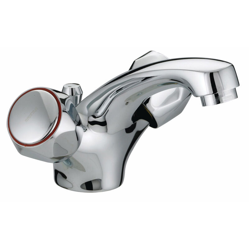 Value Club Mono Basin Mixer Tap with Pop Up Waste - Chrome - Bristan