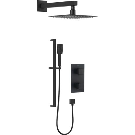 Bristan COBALT BLK SHWR PK Black Cobalt Shower Pack