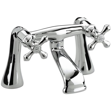 Bristan Colonial Bath Filler Tap - Chrome Plated