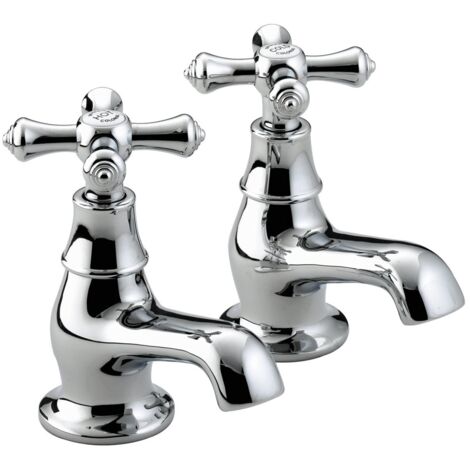 Bristan Colonial Bath Taps - Chrome Plated