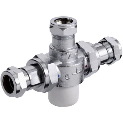 Bristan Commercial MT753 Thermostatic Mixing Valve 22mm - Chrome
