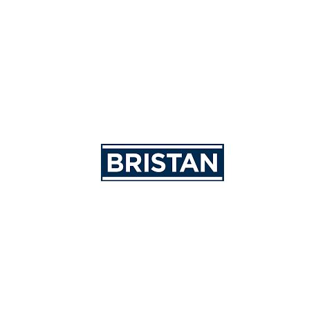 Bristan Contemporary Round Wall Outlet with Handset Holder Bracket Brushed Brass