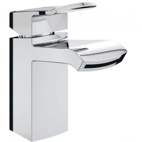 Bristan Descent Mono Basin Mixer Tap Deck Mounted with Clicker Waste - Chrome
