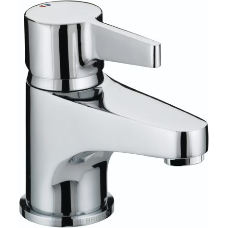 Bristan Design Utility Lever Basin Mixer Tap with Clicker Waste - Chrome