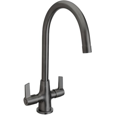 Bristan EC SNK EF GM Echo Easyfit Mono Kitchen Sink Mixer Tap Gun Metal