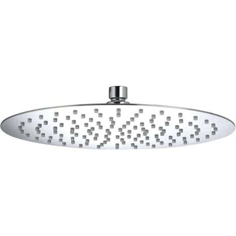 Bristan FH SLRD03 C Stainless Steel 300mm Round Fixed Head