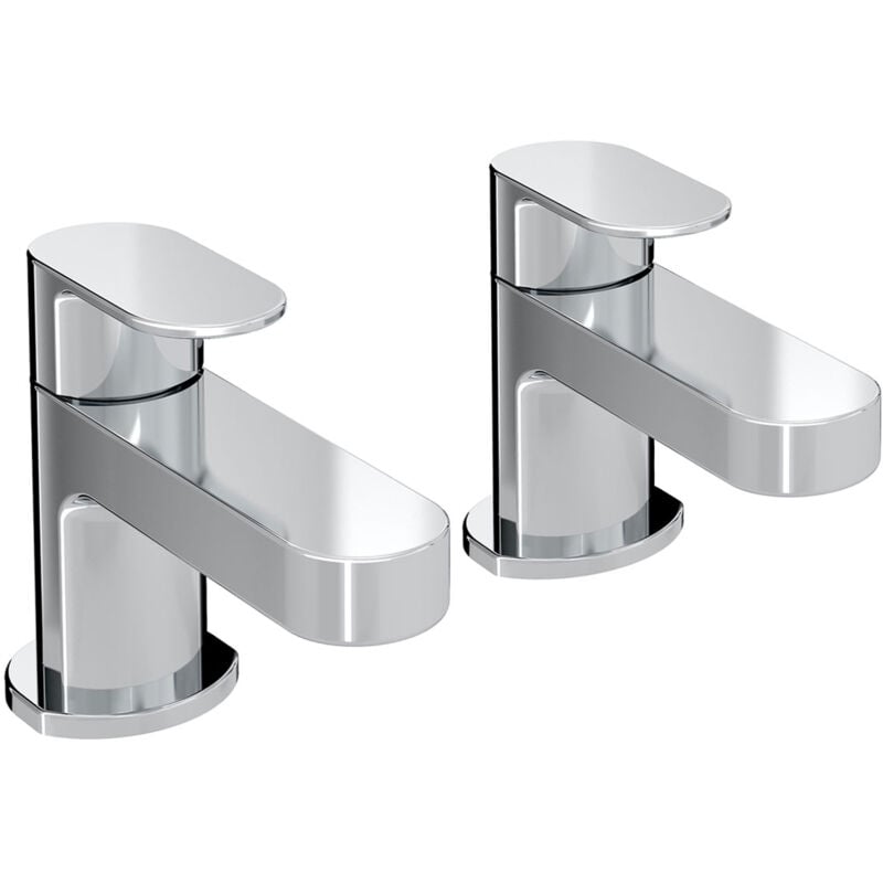 Frenzy Bath Taps - Pair - Chrome - Bristan