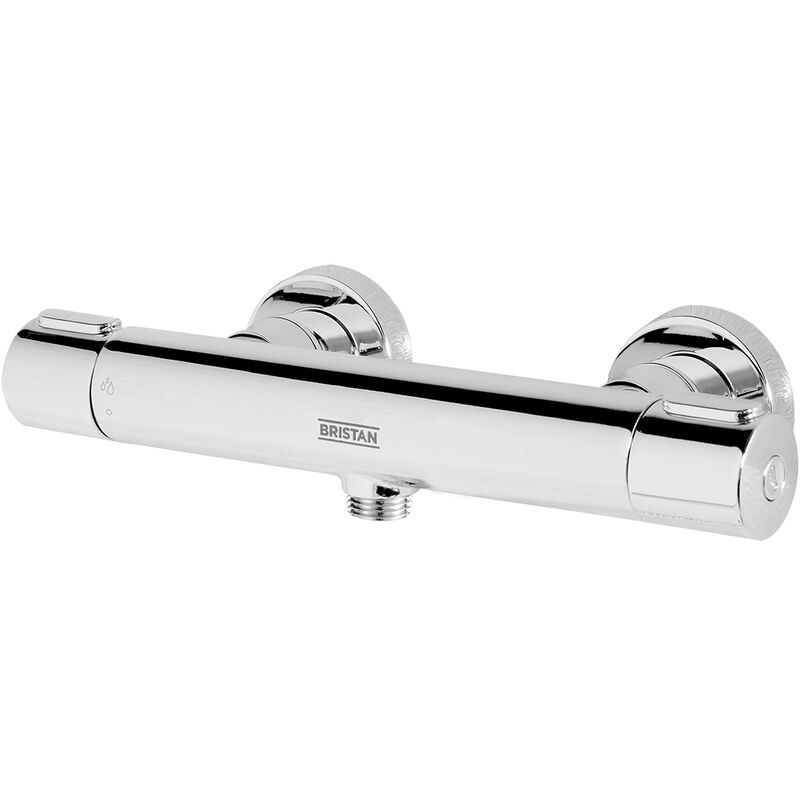 frenzy cool touch bar shower valve only - chrome - bristan