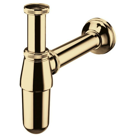 Bristan Gold Luxury Basin Bottle Trap - W-BT-G