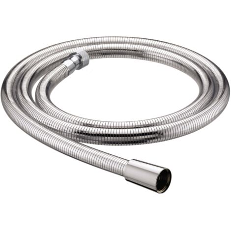Bristan HOS 125CNE01 C 1.25m Cone to Nut Std Bore Shower Hose Easy Clean Chrome