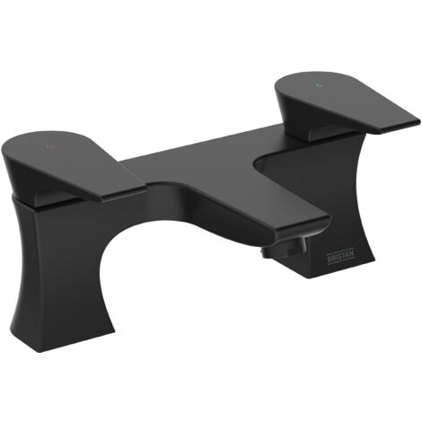 Bristan HOU BF BLK Hourglass Bath Filler Mixer Tap Black