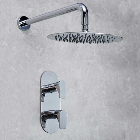 Bristan Hourglass Chrome Complete Shower Pack 2 - HOURGLASS-SHWR-PK2