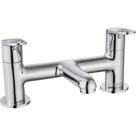Bristan IRS BF C Iris Bath Filler Mixer Tap with Ceramic Discs