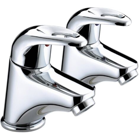 Bristan Java Basin Taps - Chrome Plated