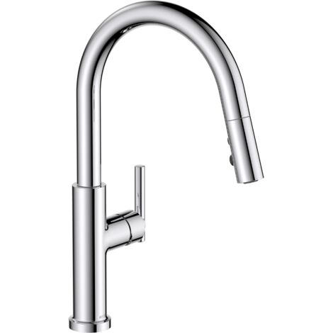 Bristan Jule Pull Out Hose Kitchen Sink Mixer Tap Chrome Kitchen Sink Tap