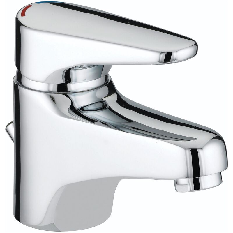 Jute Basin Mixer Tap with Pop Up Waste - Chrome Plated - Bristan
