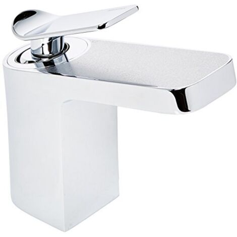 Bristan Malp 1HBF SS Metallix ALP 1 foro di riempimento bagno argento brillante, colore: Cromo/argento