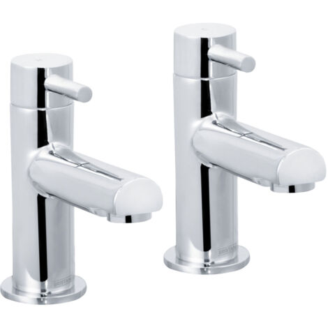 Bristan Mios Basin Tap Pair - Chrome