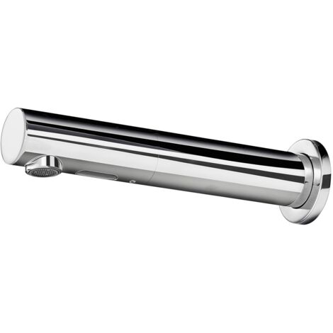 Bristan Modern Bathroom Wall Mounted Basin Sink Tap Sensor Touchless Auto Chrome