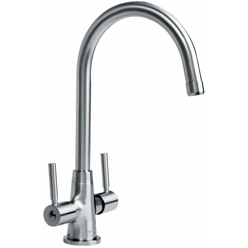 Bristan Monza Kitchen Sink Mixer Tap Double Lever Modern Easyfit