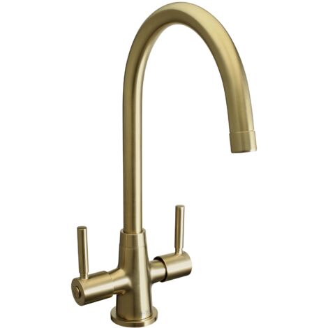 Bristan MZ SNK EF BB Monza Easyfit Mono Kitchen Sink Mixer Tap Brushed Brass