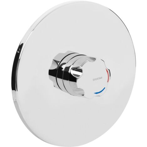 Bristan OPAC Thermostatic Concealed Mini Shower Valve with Handwheel - Chrome