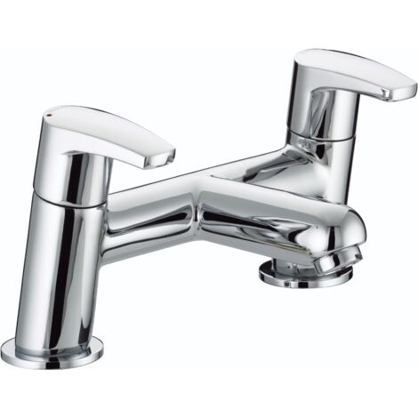 Bristan Orta BF Chrome Bath Filler Mixer Tap with Ceramic Discs OR BF C