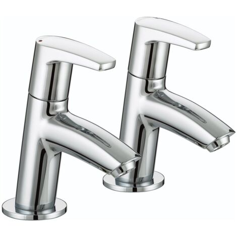 Bristan Orta Modern Basin Taps - Chrome