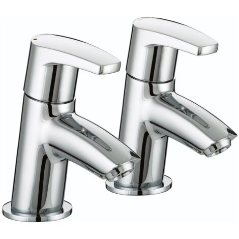 Bristan Orta Modern Bath Taps - Chrome