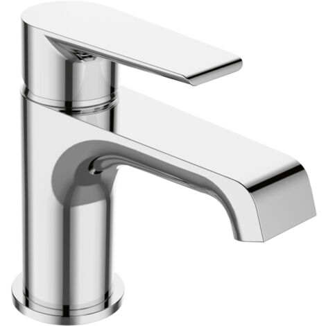 Bristan Polo Basin Mixer Tap with Clicker Waste - Chrome