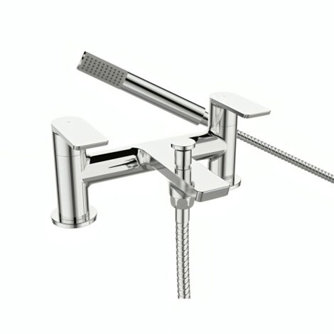Bristan Polo Bath Shower Mixer Tap - Chrome
