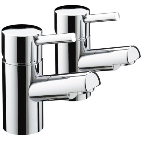 Bristan Prism Basin Taps - Chrome Plated