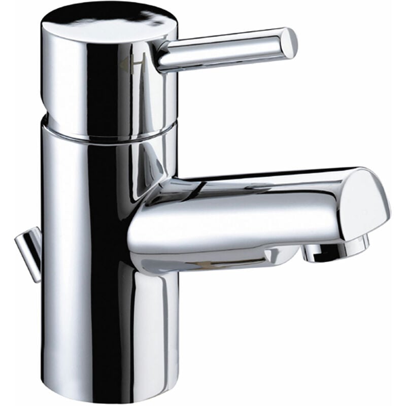 Bristan Prism Basin Mixer Tap with Eco-Click & Pop Up Waste - Chrome