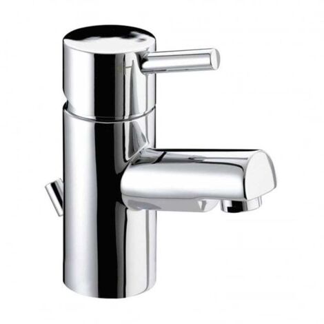 Bristan Prism Chrome Mono Basin Mixer Tap with Pop Up Waste - PM-BAS-C