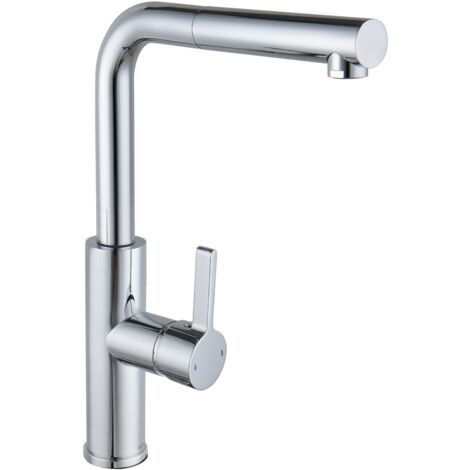 Bristan Profile Kitchen Sink Mixer Tap with Pull-Out Extending Hose - Chrome