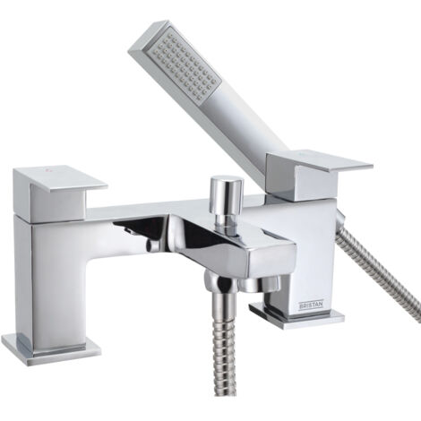Bristan Qubo Bath Shower Mixer Tap - Chrome