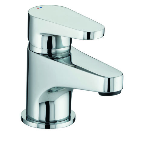 Bristan Quest BAS Chrome Mono Basin Mixer Tap + Waste + Fixings Monobloc