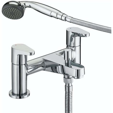 Bristan Quest Bath Shower Mixer Tap - Chrome Plated